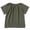 Army Green, variant on Bxsruta Girls' Soft and Breathable Short Sleeve T-Shirt, 100% Polyester Round Neck Top for Everyday Casual Wear