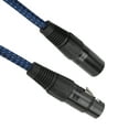 thumbnail image 4 of Cable XLR macho a hembra Cable de resistencia al estiramiento para mezclador de frecuencia DMX lámpara de escenario SoundXLR macho a hembra 3 m/9,8 pies, 4 of 12