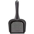 thumbnail image 1 of Cat Litter Shovel Reptile Glass Container Fine Sand Shovel Pet Poop Shovel Cat Shovel Small Sieve Shovel Cat Litter Shovel Pet Reptile Glass Container Bedding Garbage Cleaner Shovel Net Shovel (1 Piece, Black), 1 of 5