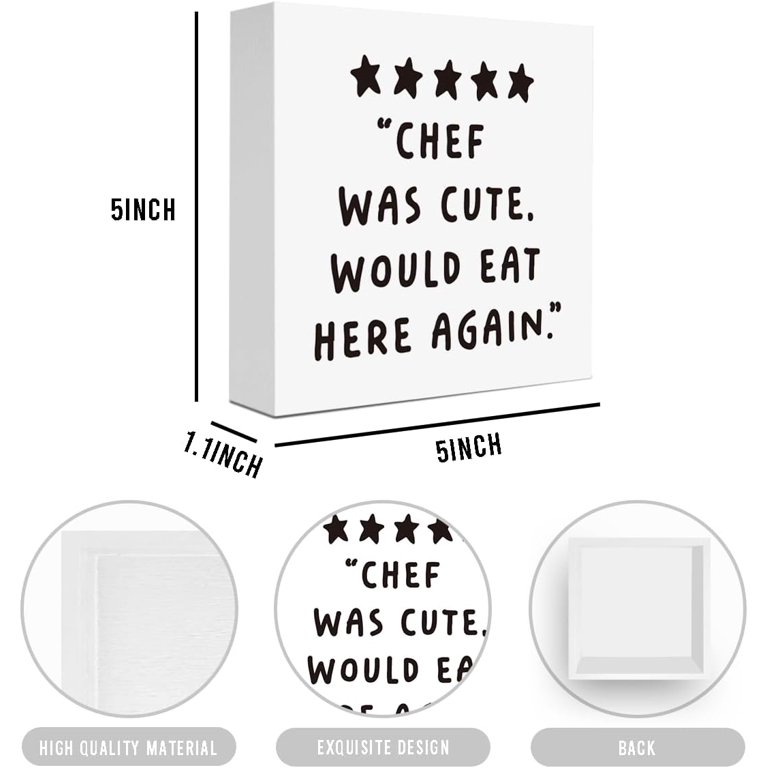 Funny Kitchen Sign – 'What’s For Dinner?' Wooden Wall Decor For Farmhouse Kitchen