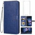 thumbnail image 1 of Mobile Phone Cover for Samsung S8 Active, Cover Premium Pu Leather Tpu Flip Cover Magnetic Closure Card Compartment Stand Function Wallet with Lanyard Protective Cover, 1 of 7