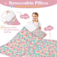 thumbnail image 3 of Pioneer Flower Floral Print Pattern Toddler Nap Mats for Kids Preschool,Sleeping Mat Bag or Kids,Toddler Sleeping Bag,Toddler Nap Mat or Daycare, 3 of 6
