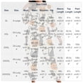 thumbnail image 4 of XUNKUSGA Plus Size Halloween Women's Pajama Sets Casual Long Sleeve Top and Bottoms Pjs 2 Piece Sets for Women Soft Cozy Fall Winter Pajamas for Women Set #10 XL, 4 of 7