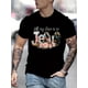 thumbnail image 1 of Camiseta de moda con estampado 3D para hombre, informal, 100 % algodón, cuello redondo y diseño gráfico único. Lavable a máquina. Para adultos, hombres, mujeres, adolescentes y jóvenes., 1 of 4