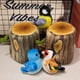 thumbnail image 4 of Muñeco de peluche con forma de nido de pájaro en miniatura, casa en el árbol, estilo kawaii, combinación de pájaro y nido de colores,, 4 of 5