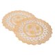 thumbnail image 2 of Paquete de 2 manteles individuales de 30 x 30 cm para bodas y fiestas elegantes, estilo 03 Golden Glamour, 2 of 8