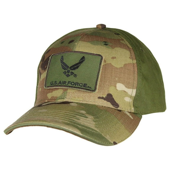U.S. Air Force Camo/OD Green Hook & Loop Patch Cap