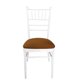 thumbnail image 3 of Fundas de asiento para taburete de bar redondo, lavables, elásticas, para sillas de bar de 14 a 17 pulgadas, color café, 3 of 7