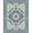 Blue Ivory Cream, Pattern 4, variant on ODIKA 8'x10' Washable Area Rug Non-Shedding, Easy Care, Grey Tan Abstract Marbled Swirl Motif Contemporary Alfombras for King Size Bedroom Under Bed, Master Suite