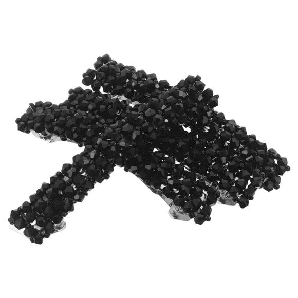 HEALEEP 4Ud De De Cristal En Metal Negro Con Vintage Para Eventos Y Uso Diario