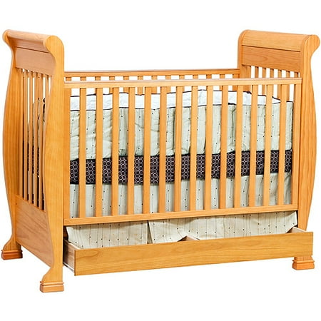 Baby Mod - Serena 3-in-1 Convertible Crib, Honey Oak