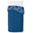 thumbnail image 3 of Marvel Spiderman Spidey Faces 100% Cotton Single Duvet Cover Set - Includes, 3 of 6