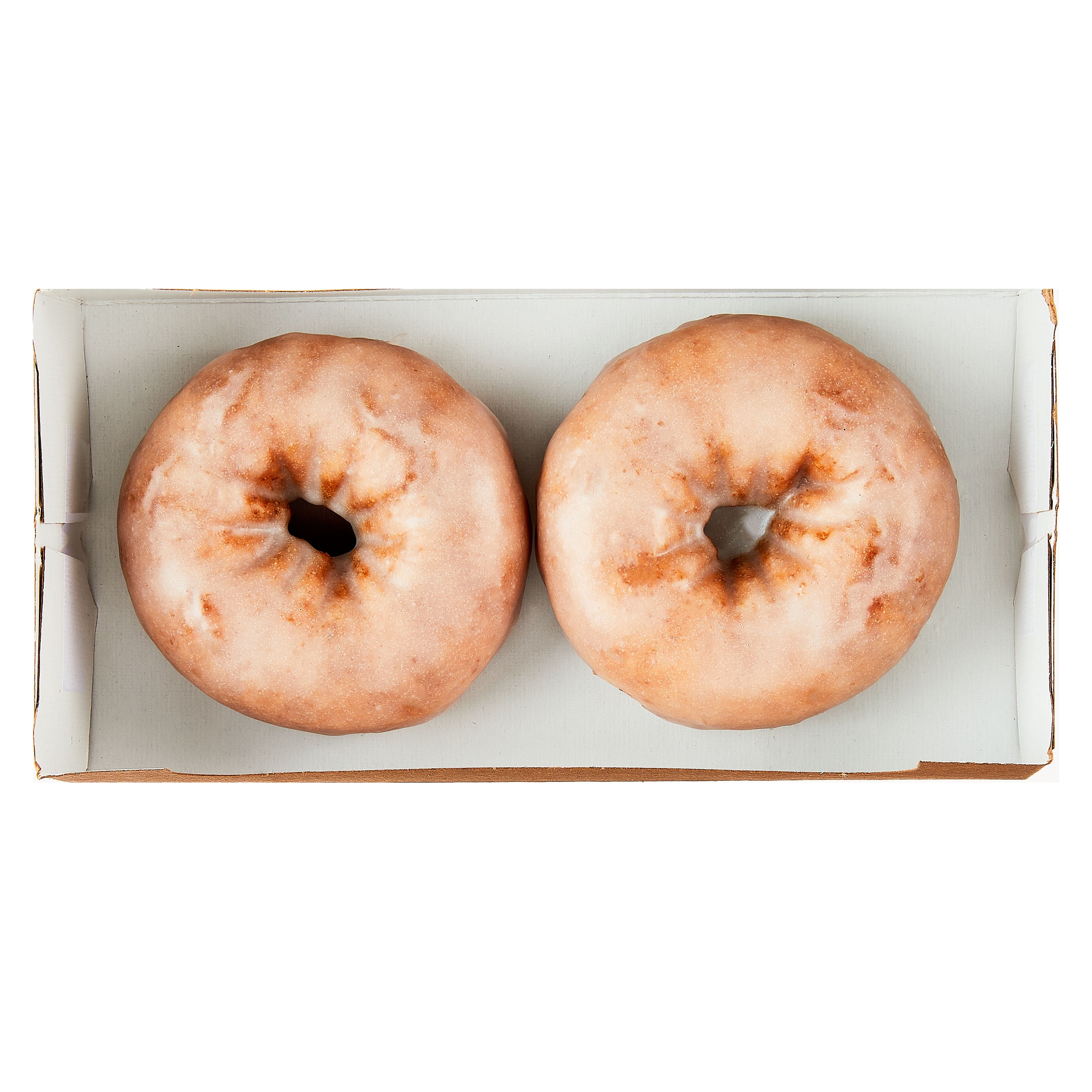 Freshness Guaranteed Regular Vanilla Glazed Cake Donuts, 4 oz, 2 Count