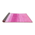 thumbnail image 2 of Ahgly Company Indoor Round Oriental Pink Modern Area Rugs, 3' Round, 2 of 4