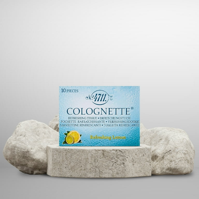 4711 Colognette Refreshing Lemon by 4711 - Box Of 10 Refreshing