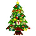 thumbnail image 1 of Diy Felt Christmas Tree For Kids Gift,with Detachable 32 Pcs Ornaments For Xmas New Year Decor-yujia, 1 of 4