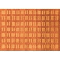 thumbnail image 1 of Ahgly Company Indoor Rectangle Abstract Orange Modern Area Rugs, 8' x 10', 1 of 4
