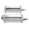 thumbnail image 5 of Gourmet Chef's 3-In-1 Pasta Attachment, Stainless Steel Pasta Roller, Spaghetti & Fettuccine Cutter for KitchenAid Stand Mixer Compatible, Adjustable, 5 of 5