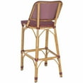 thumbnail image 2 of Safavieh Deltana Wicker Indoor-Outdoor Barstool, 2 of 4