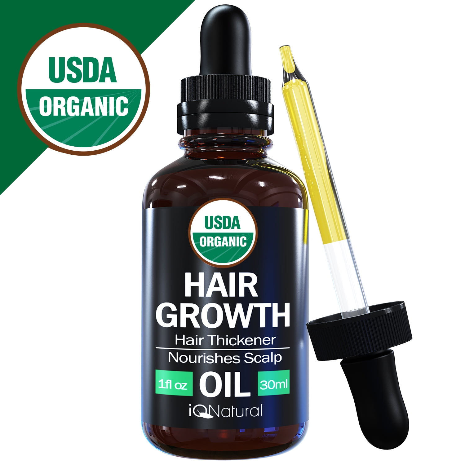 Organic Hair Growth Oil Certified Organic Promote Hair Thickness And 