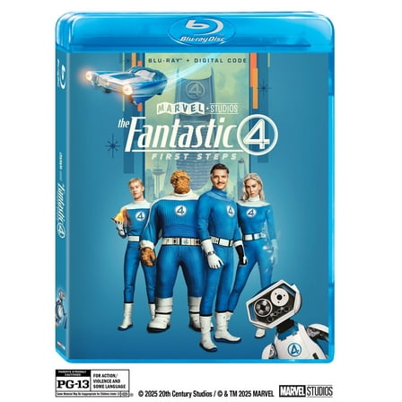 The Fantastic Four: First Steps (Blu-ray   Digital Copy) Marvel Studios, Action & Adventure