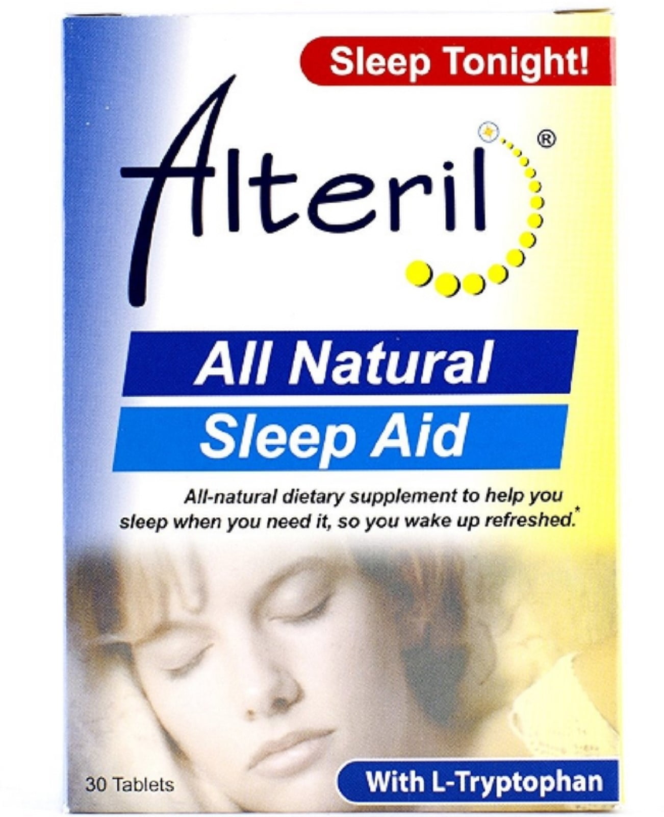 Alteril All Natural Sleep Aid 30 Tablets (Pack of 3)