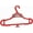 6, variant on Worlds Strongest Coat Hanger | USA Made | 140 lb Load Capacity | Multipurpose Gear Hanger | RED (24)