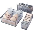 thumbnail image 1 of Underwear Storage Box with Compartments Socks Bra Underpants Organizer Drawers Divider Box, 1 of 2