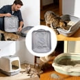 thumbnail image 6 of Smart Cat Litter Box Accessories, Waterproof Soft Fabric Liner for 95L Automatic Cat Litter Box, Non Slip Floor Protector Mat （Grey）, 6 of 6