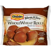 Rhodes® Warm-N-Serv™ Whole Wheat Rolls 6 ct Bag