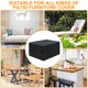 thumbnail image 3 of Kearding Cubierta de muebles de esquina de ratán para jardín, juego de protección de sofá impermeable en forma de L para exteriores Jardín y Patio Kearding HA020308-00, 3 of 6