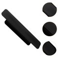 thumbnail image 6 of TISHITA Cabinet Drawer Handle Self Adhesive Door Handle for Cabinet Window Furniture Black, 6 of 8