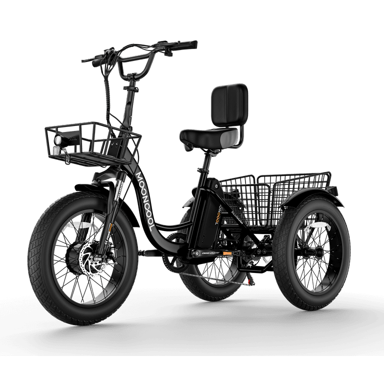 Narrak Electric Trike MOONCOOL Folding Electric Tricycle 750W
