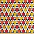 thumbnail image 1 of Geometric Sofa Upholstery Fabric by the Yard, Angular Rhombuses and Triangles with Grunge Style Color Splashes Modern Abstract, Decorative Fabric for DIY and Home Accents, Multicolor by Ambesonne, 1 of 4