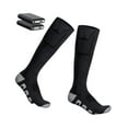 thumbnail image 4 of Calcetines térmicos eléctricos lavables para invierno Strade Fareast Limited Negro, 4 of 8