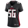 thumbnail image 2 of Women's Nike Jovaughn Gwyn  Black Atlanta Falcons Team Game Jersey, 2 of 7