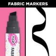 thumbnail image 3 of Tulip Permanent Nontoxic Jumbo Chisel Tip Fabric Marker - Premium Quality for Clothes, Shoes & Other Fabric Materials, Minimal Bleed & Fast Drying, 3 of 7