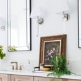 thumbnail image 6 of REN-261-PN Crystorama Lighting Renee - One Light Wall Sconce in Classic Style - 10 Inches Wide by 21.75 Inches High-Polished Nickel Finish, 6 of 7