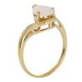 thumbnail image 3 of Galaxy Gold 14K Solid Gold Natural Diamond Ring for Women Size 11.0 - Yellow Gold Fine Jewelry, 3 of 7