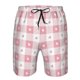 thumbnail image 3 of Fotbe Plaid Heart Trajes de Baño Estampados para Hombre, Shorts de Verano de Secado Rápido, Ropa de Playa, Bañadores-Medium, 3 of 6