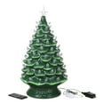 thumbnail image 3 of Mr. Christmas 24 in. Green Nostalgic Ceramic Tree with Lightshow, 3 of 4