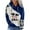 C-Blue, variant on DDAPJ pyju Cute Cow Print Sweatshirt for Women, Long Sleeve Drawstring Hoodie Pullover Teen Girls Funny Graphic Hooded Tops with Kangaroo Pocket