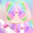 thumbnail image 5 of Disfraz de hada tipo unidad para niñas, 4 unidades, alas de mariposa de 6 a 8 pulgadas, 5 of 5