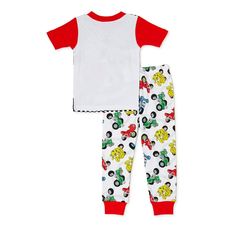 Ricky Zoom Toddler Boys Cotton Knit Pajamas 2 Piece Set Sizes 2T