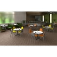 thumbnail image 4 of Round Cafe and Breakroom Table (30 in./22 in. X-Base/Black Granite), 4 of 21