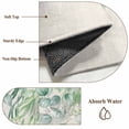 thumbnail image 6 of Large Round Rug 8Ft Washable Non-Slip, Eucalyptus Leaves Circle Area Rugs for Living Room Bedroom, Sage Green Summer Botanical Weeping Rustic Indoor Floor Mats Carpet Runner for Home Decor, 6 of 8