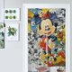 thumbnail image 3 of Cortina de puerta de Mickey Mouse, cortina opaca para puerta de 34 x 57 pulgadas, cortina divisoria de privacidad para decoración del hogar, dormitorio, cocina, 2 paneles, 3 of 6