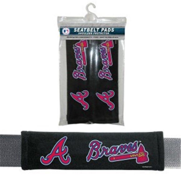 Atlanta Braves Seat Belt Pads Velour