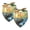 Multi-colored 3, variant on PhooArto Hummingbird Flowers Watercolor Pattern Dog Bandanas, 2 Pack Soft Washable Pet Scarf Triangle for Large Dogs Puppies and Cats