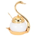 thumbnail image 1 of 1 Set Household Aluminium Alloy Sugar Storage Jar Coffee Candy Case Sugar Container, 1 of 8